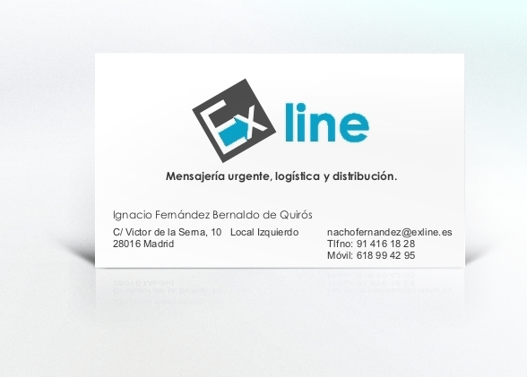 Tarjeta de visita - ExLine