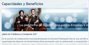 Extranet del Grupo Euclides para colaboración e intercambio de documentos entre los empledos de la empresa. Thumbnail 1